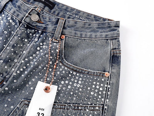 MEN FASHION DENIM SHORTS— #541