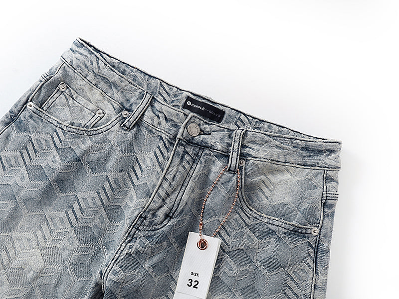 MEN FASHION DENIM SHORTS— # 546