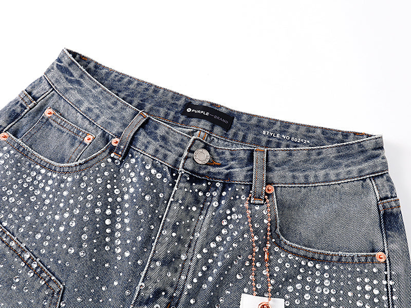 MEN FASHION DENIM SHORTS— #541