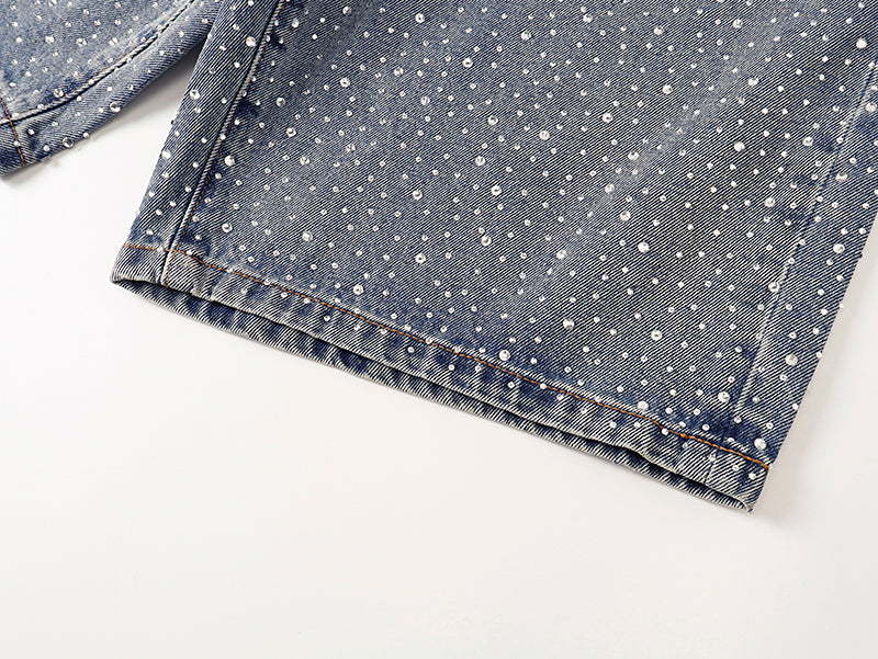 MEN FASHION DENIM SHORTS— # 539