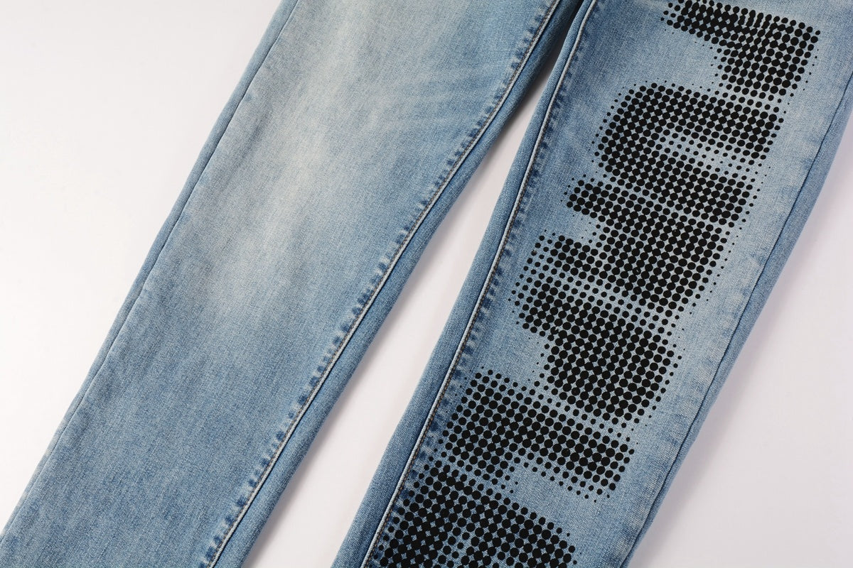 Men Fashion Jeans — # 9052