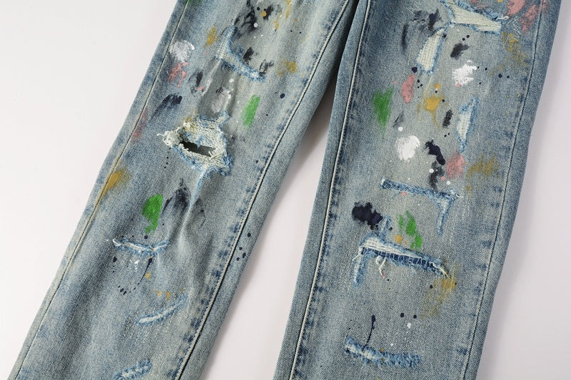Men Fashion Jeans — # 9072