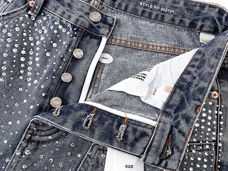 MEN FASHION DENIM SHORTS— #541