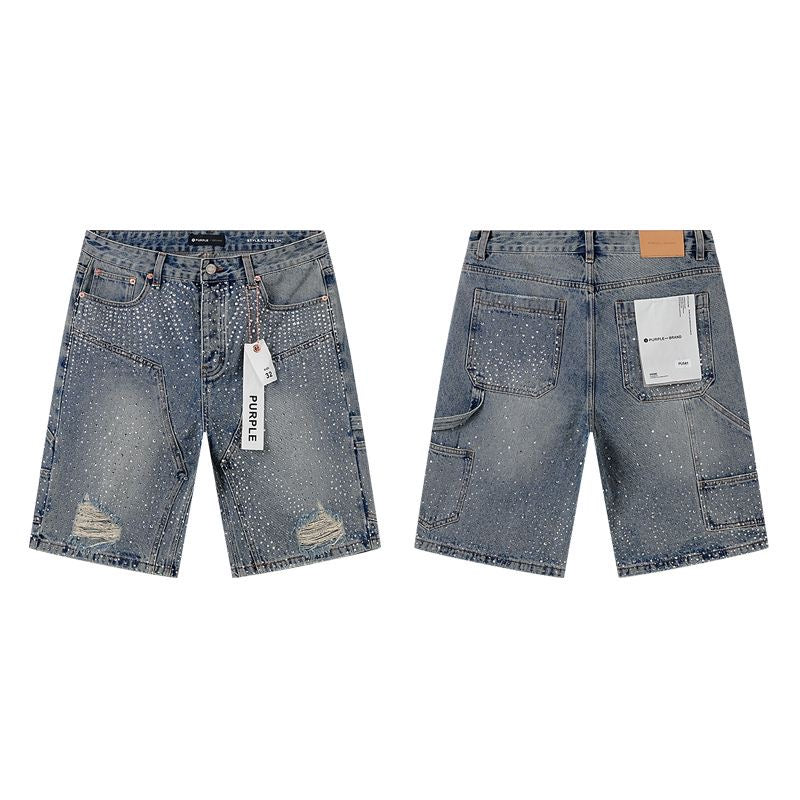 MEN FASHION DENIM SHORTS— #541