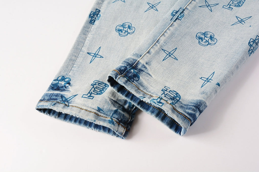 Men Fashion Jeans — # 9063