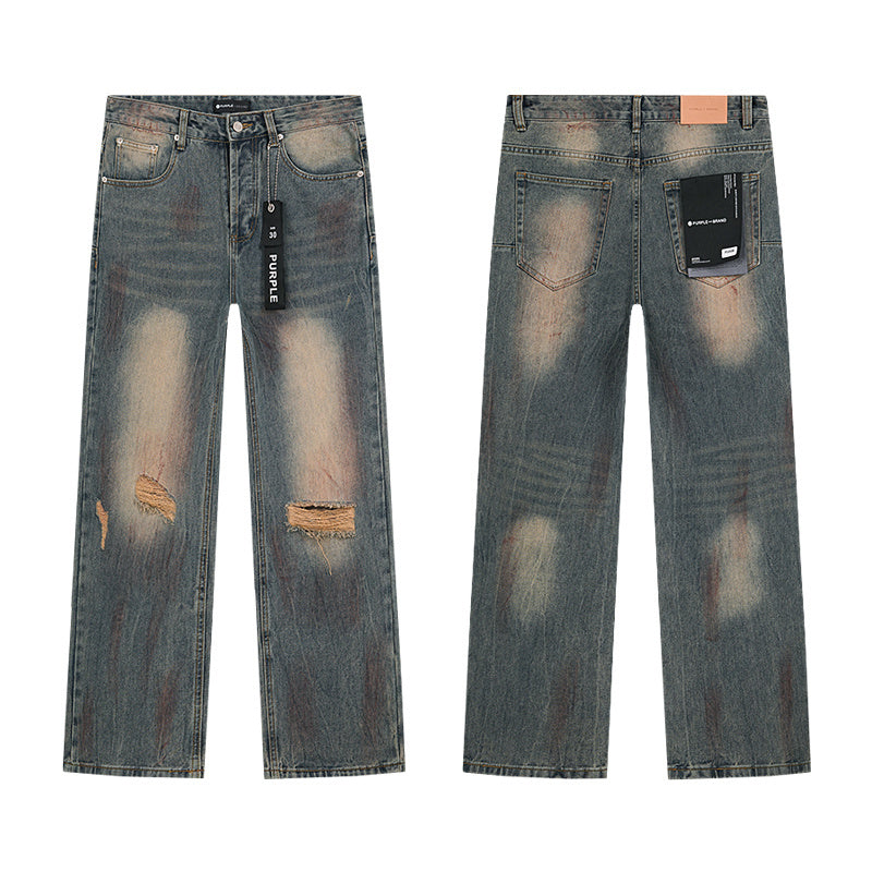 Men Fashion Jeans — #PU808