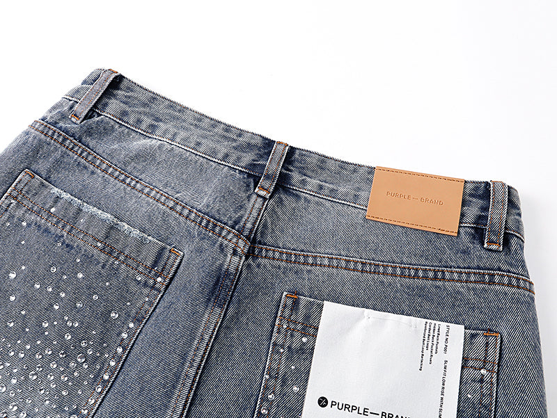 MEN FASHION DENIM SHORTS— #541